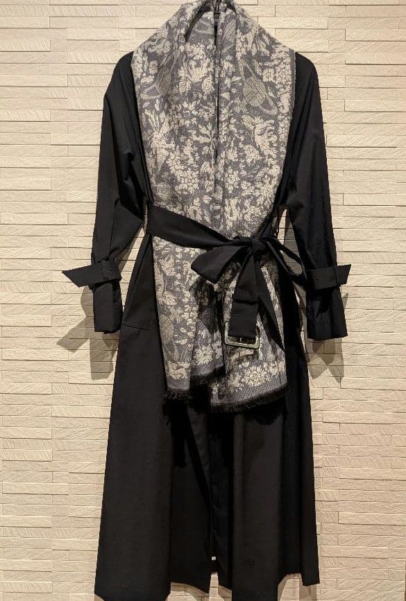 百合様【美品】Vivienne Westwood (英国製)ショール　リバーシブ