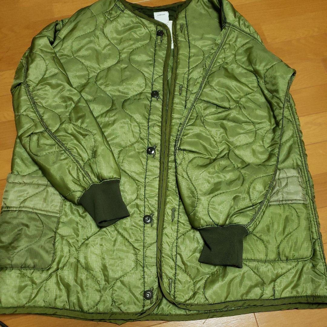 ネイビー★美品★oddment Quilting Crew