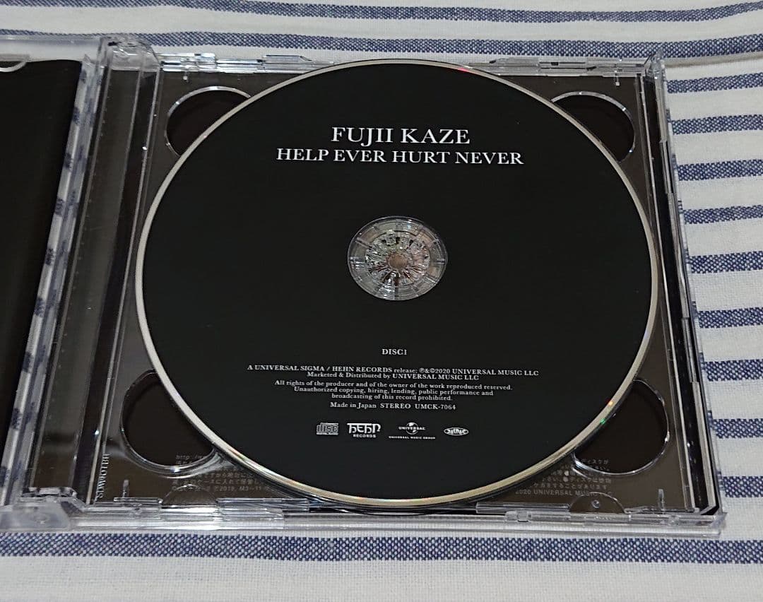 (2CD) 藤井風 / HELP EVER HURT NEVER 初回限定盤