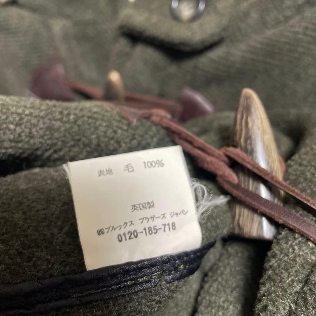 k65 英国製　Brooks Brothers ダッフルコート　L 古着