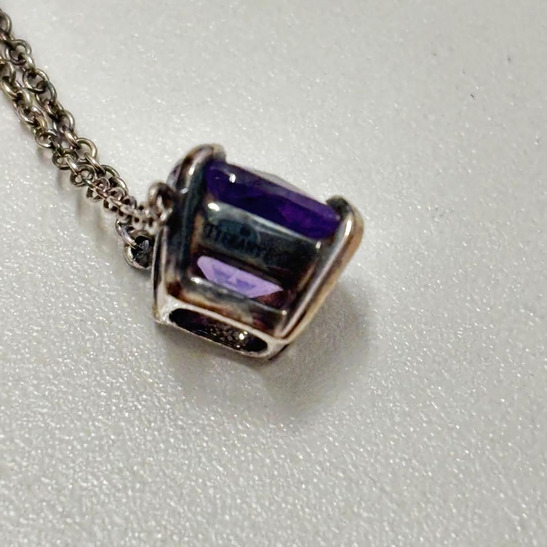 ティファニー アメジスト 925ネックレス