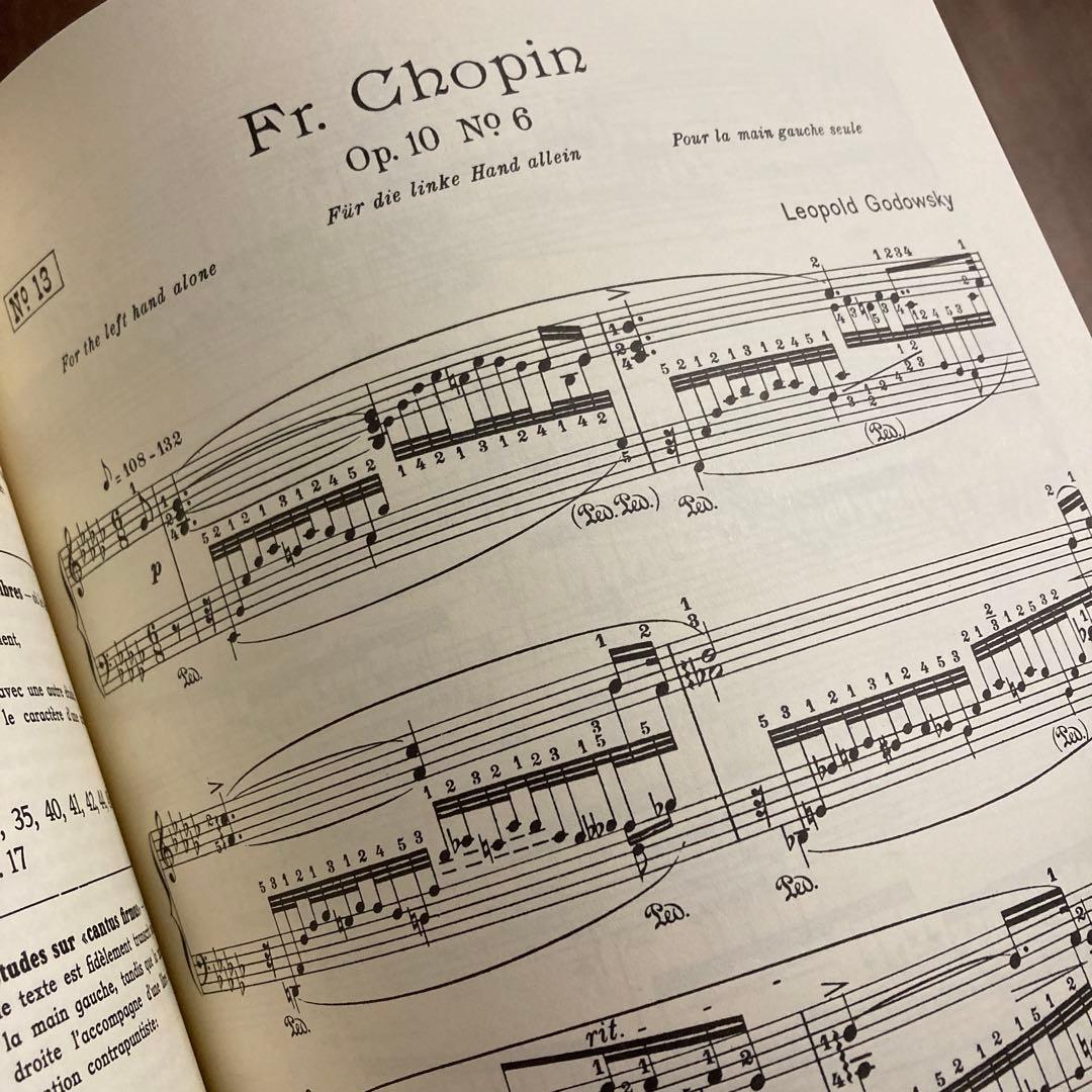 L.GODWSKY/ショパンのエチュードによる練習曲集 全5巻R.LIENAU