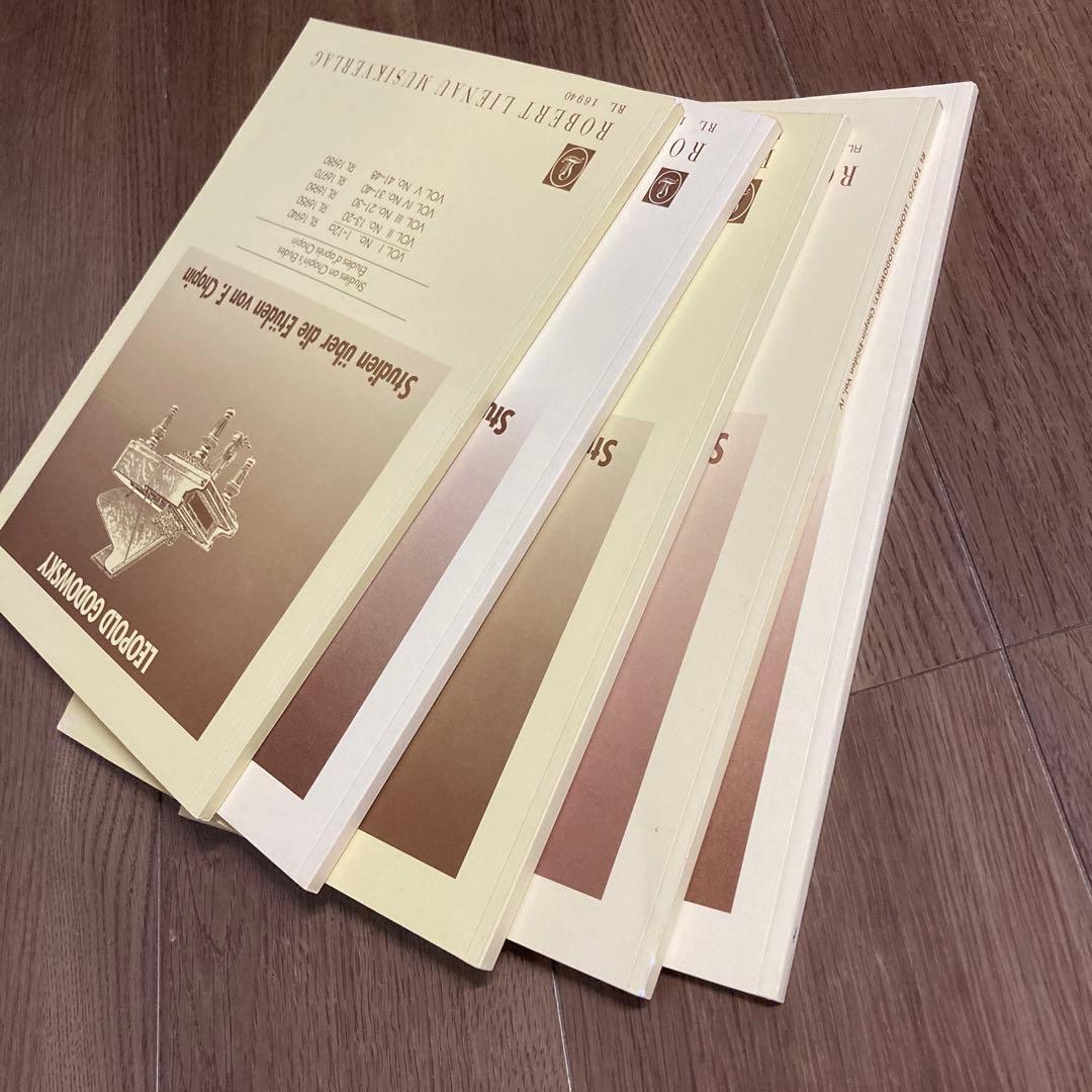 L.GODWSKY/ショパンのエチュードによる練習曲集 全5巻R.LIENAU