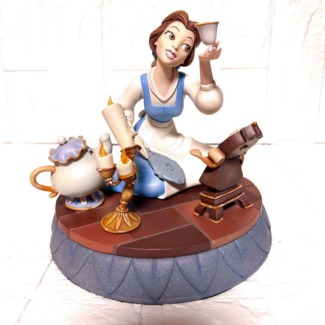 ディズニー　美女と野獣　ベル　小物入れ　置物