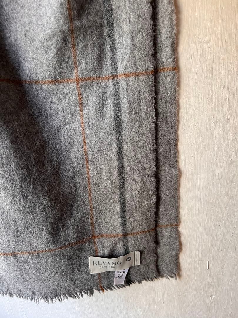 デンマーク　ブランケット　アルパカ　ウール