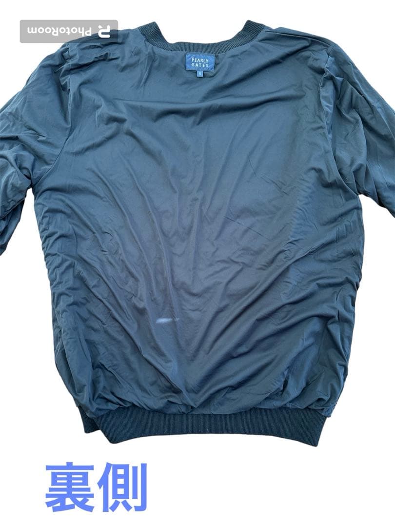 パーリーゲイツ カモフラ迷彩柄ワッペン防寒防風メンズ６LL