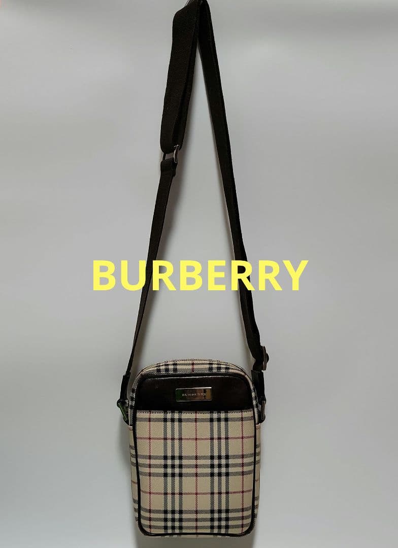 BURBERRY バーバリー ショルダーバッグ　ノバチェック