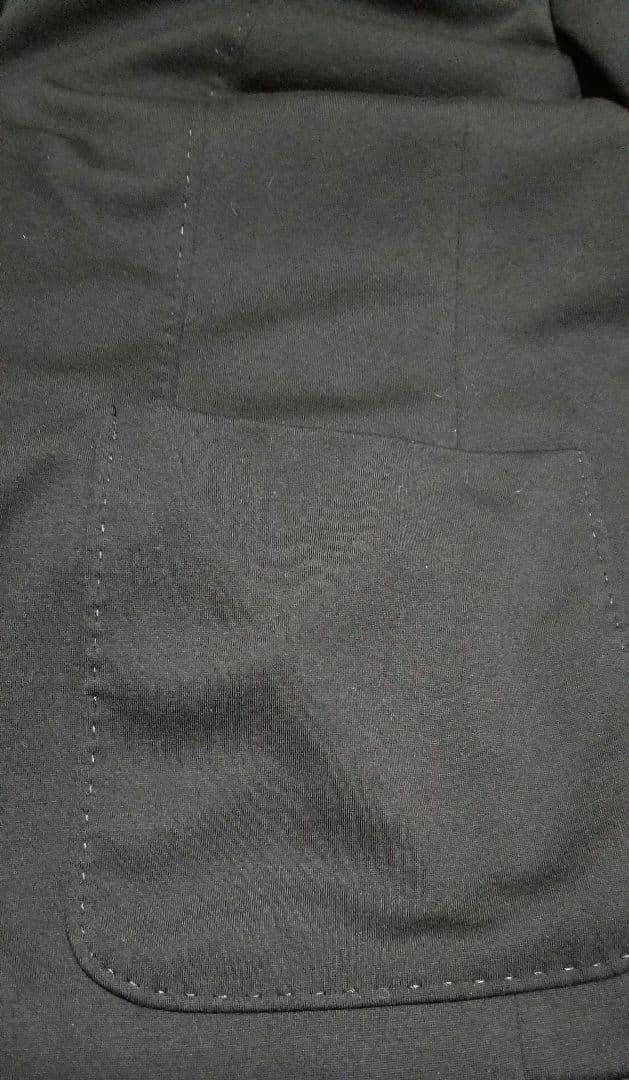 アルマーニ　コレツォーニ　テーラードジャケット　ブラック　60　大きいサイズ