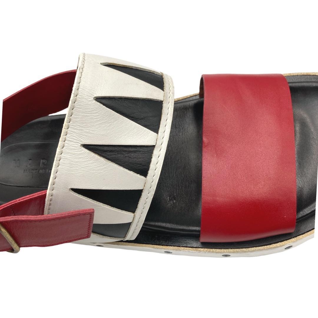 【希少】　MARNI マルニ　レザー サンダル　サイズ43　28㎝　0413