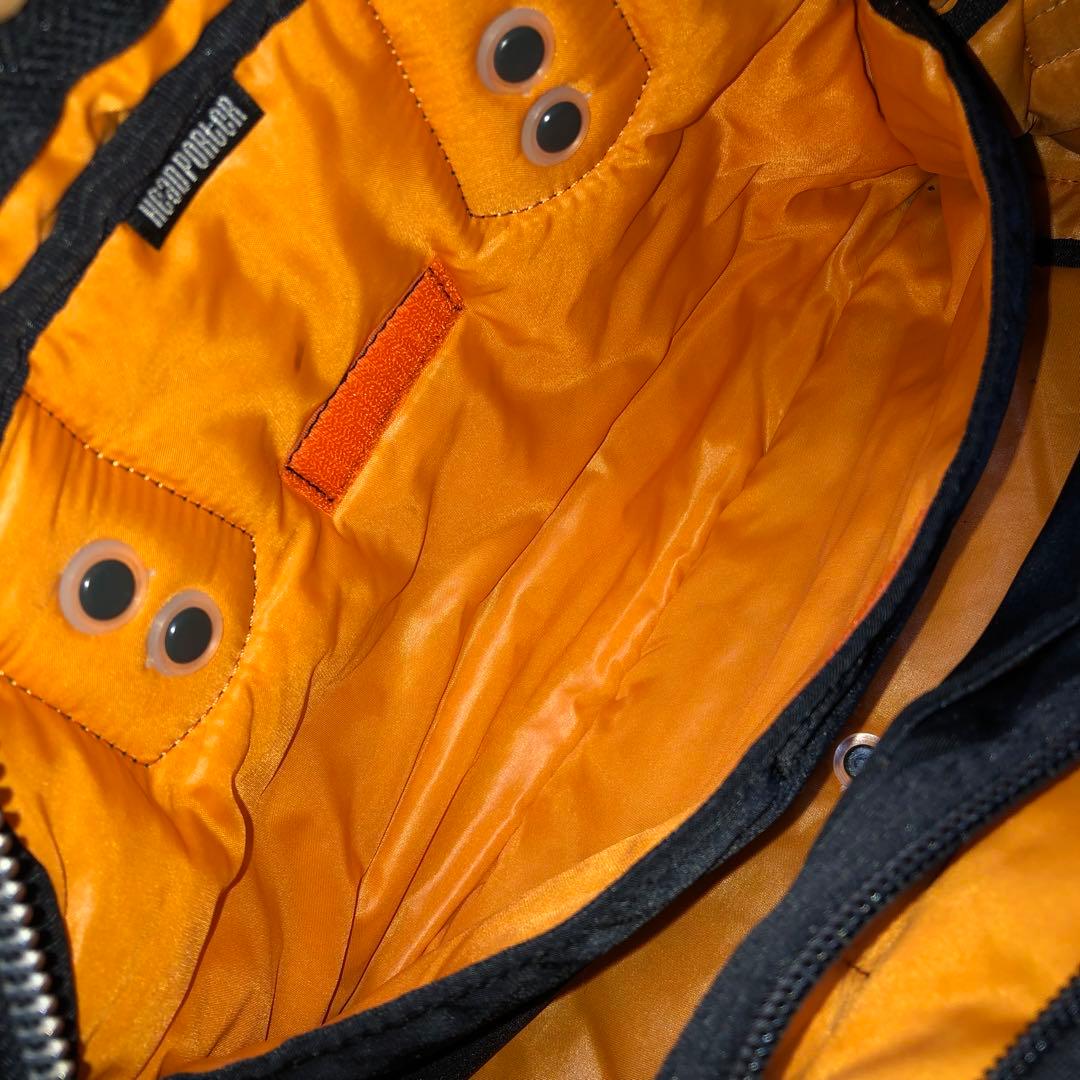 超美品✨廃盤 ヘッドポーター ミニボストンバッグ ブラック 藤原ヒロシ