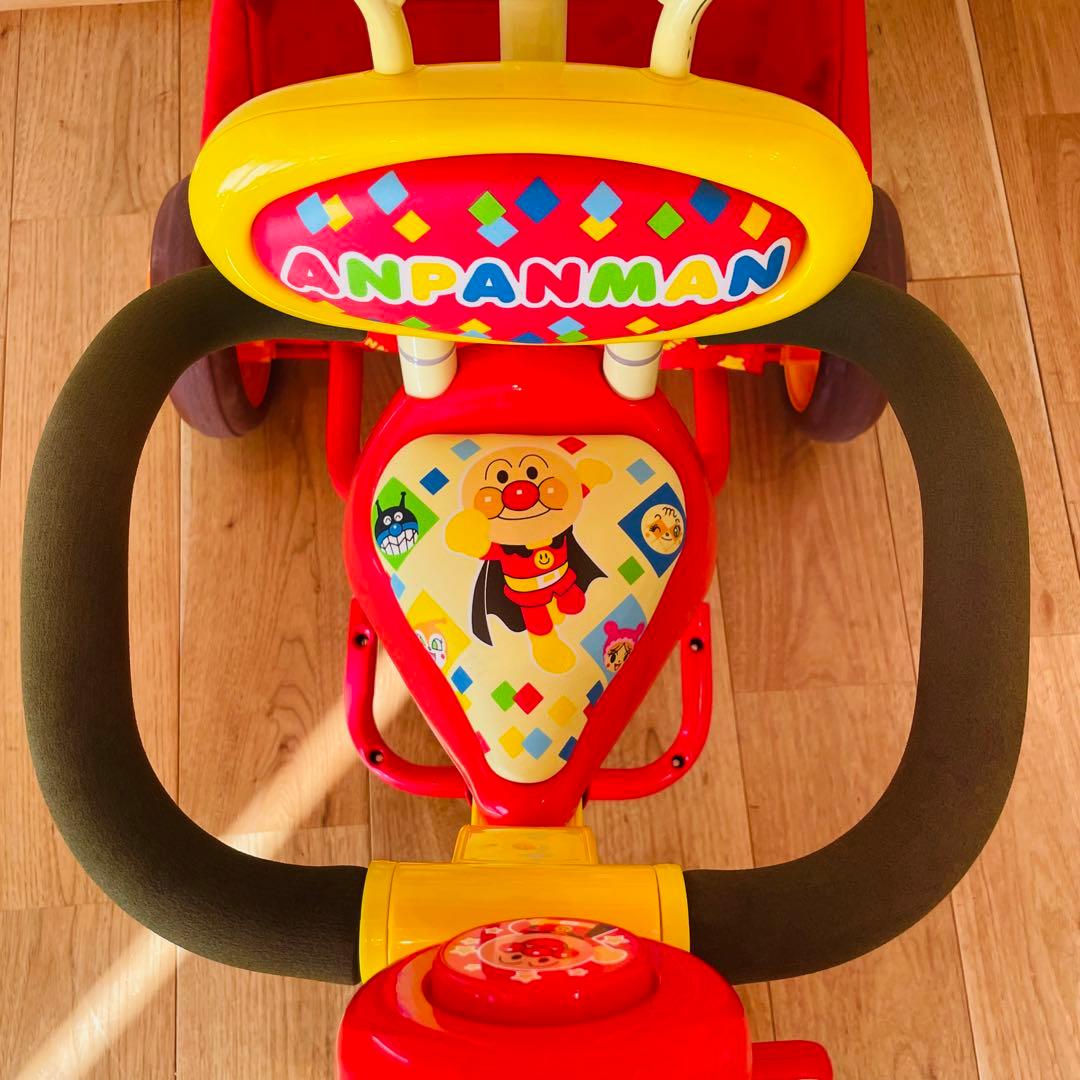 アンパンマン 三輪車 音声 おしゃべり アンパンマン バイキンマン キッズ 子供