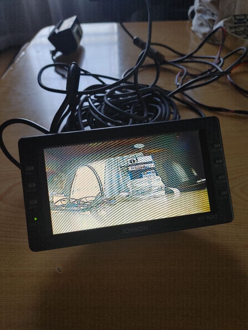 市光工業バックカメラモニター一式　 モニター2台