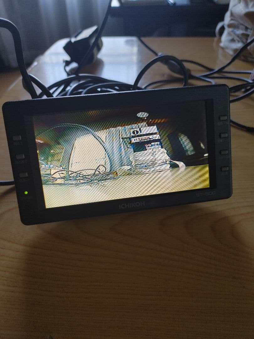 市光工業バックカメラモニター一式　 モニター2台