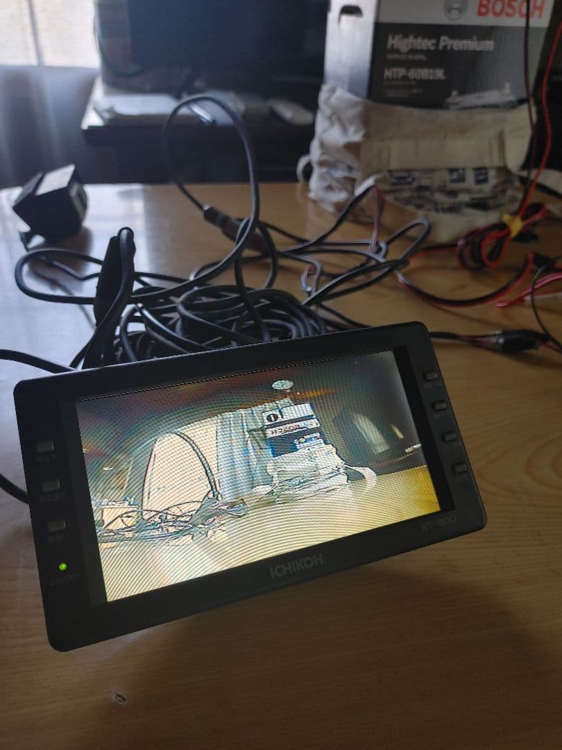 市光工業バックカメラモニター一式　 モニター2台