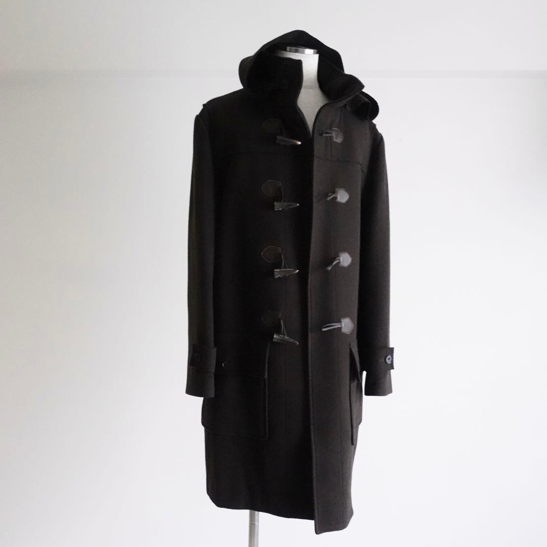 【極美品】DORMEUIL ウールダッフルコート　50 ブラウン