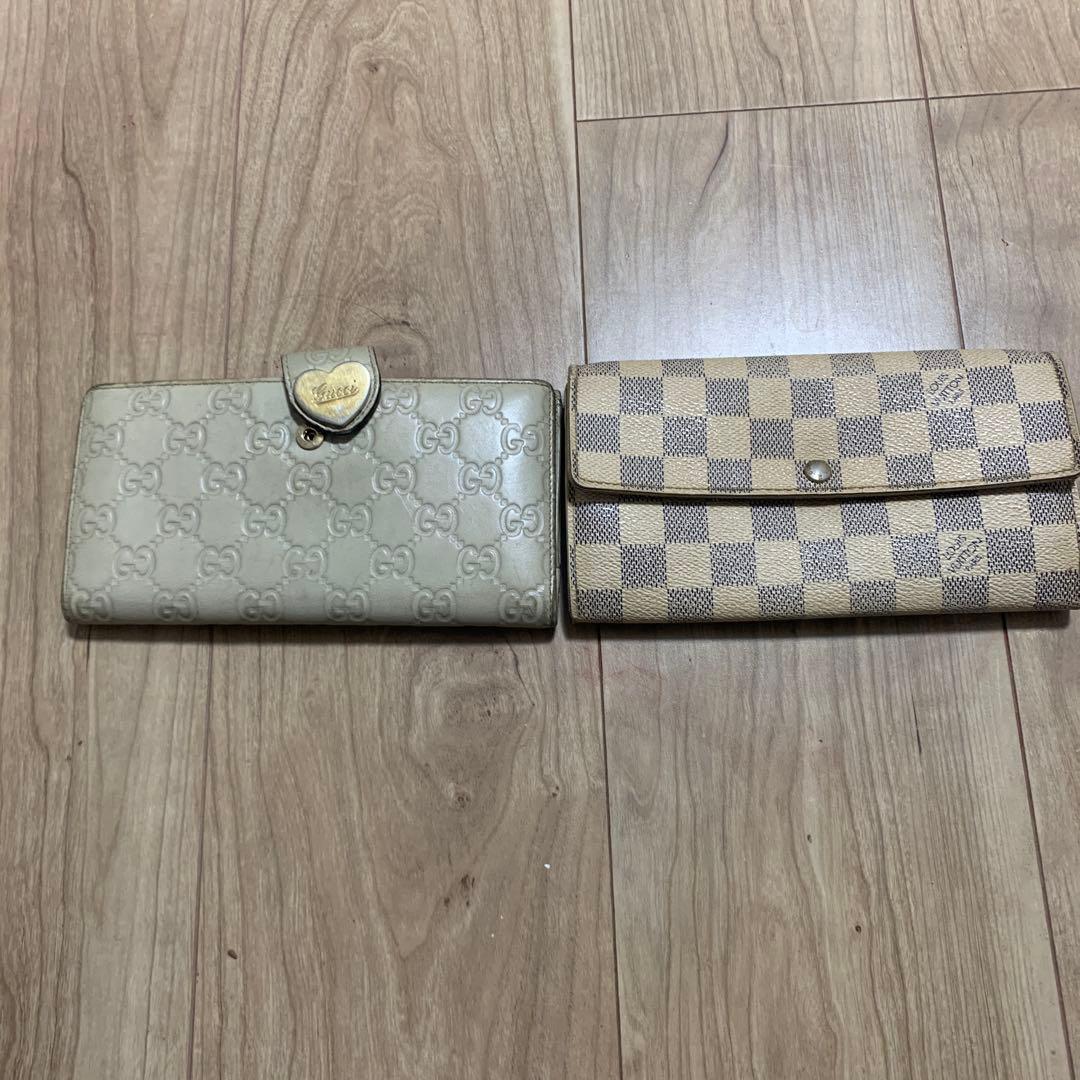 Gucci & Louis Vuitton 長財布セット
