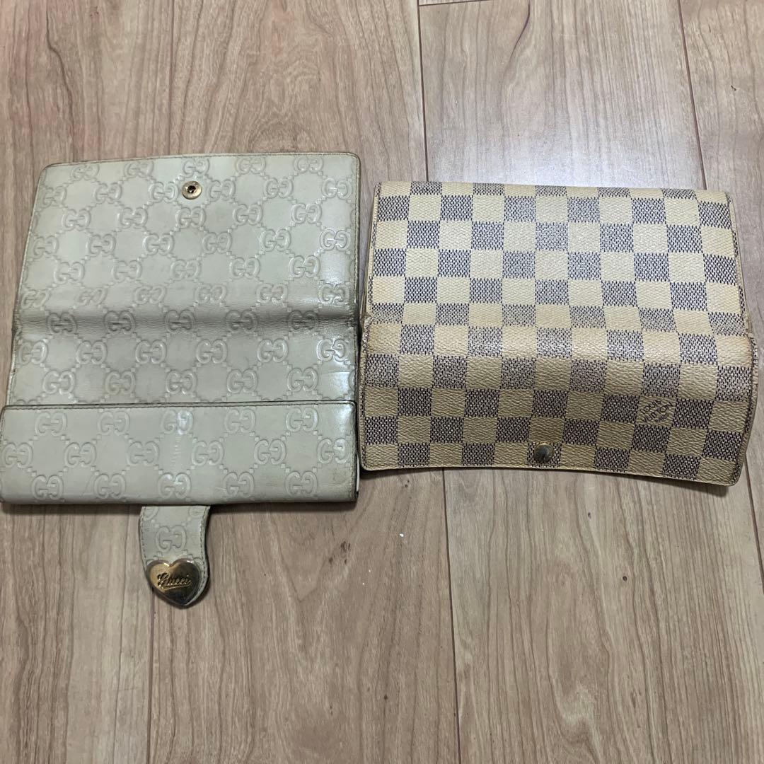 Gucci & Louis Vuitton 長財布セット