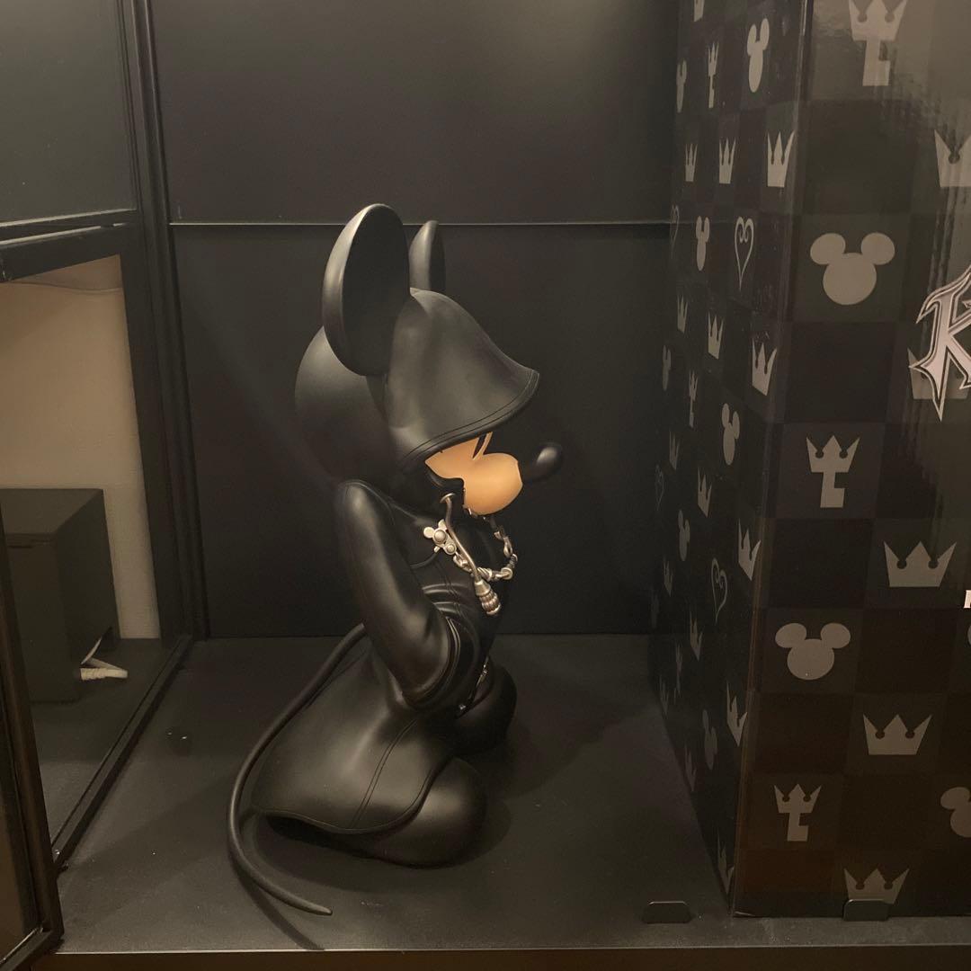 【極美品】キングミッキースタチュー　KING MICKEY 全高約35cm
