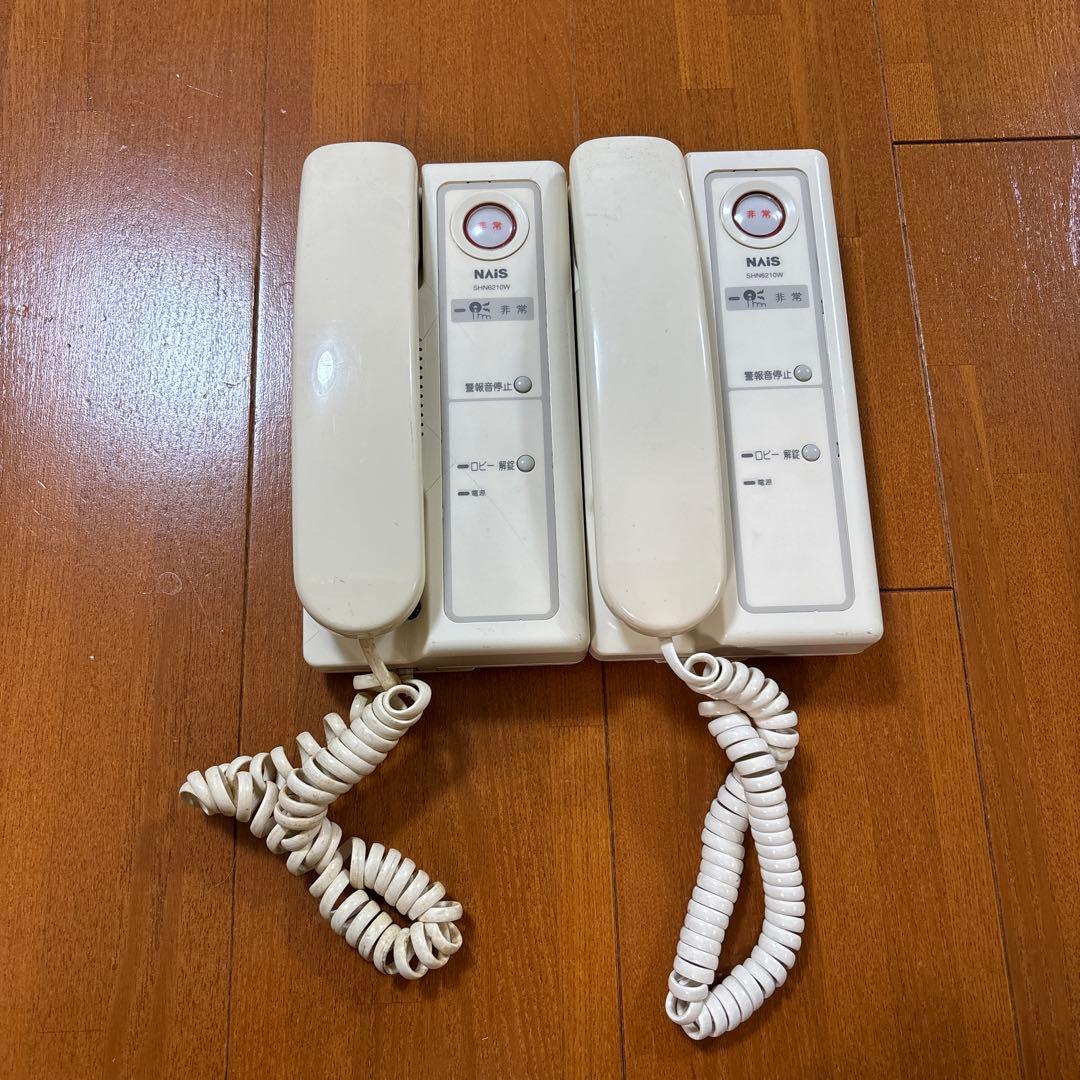 ⭐️2台　Panasonic SHN6210W マンション用インターホン