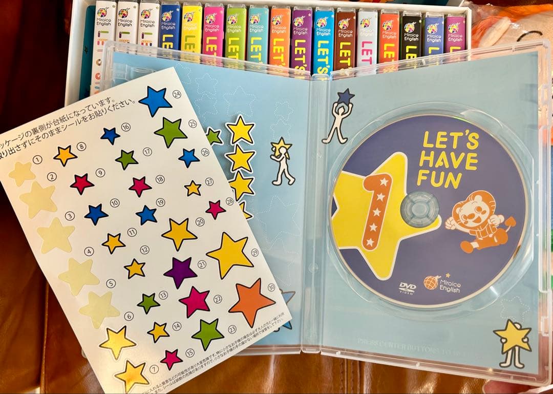 ⭐︎ミライグリッシュ⭐︎DVD１５枚+ CD３枚＋ポーのパペット