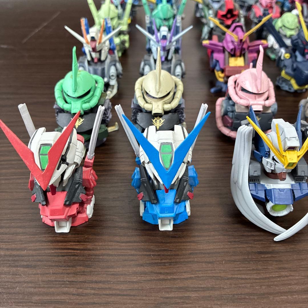 【超希少】ガンダムヘッド45個セット