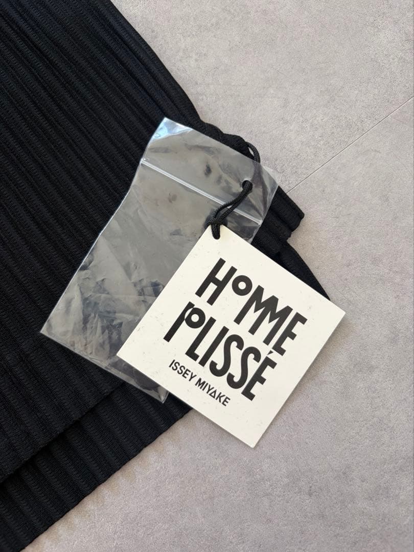 HOMME PLISSE ISSEY MIYAKE プリーツ ポロシャツ