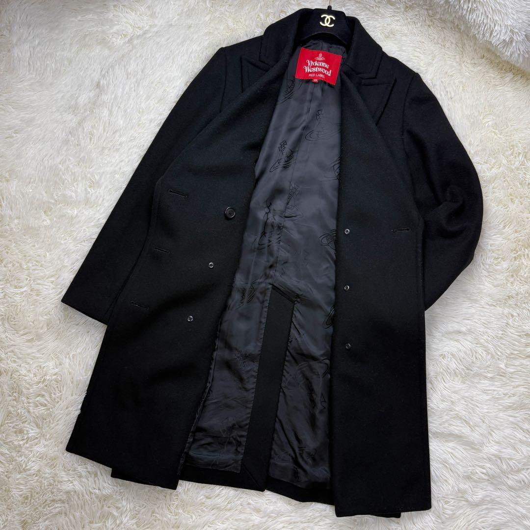 希少♡Lサイズ♡ヴィヴィアンウエストウッド オーブボタン ウール メルトンコート