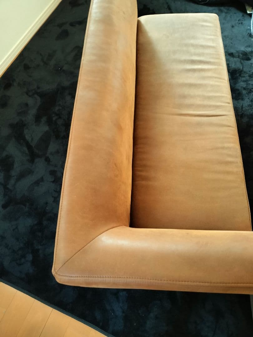 クラッシュゲート COMFORM ダントン 2人掛け ソファ レザーテックス