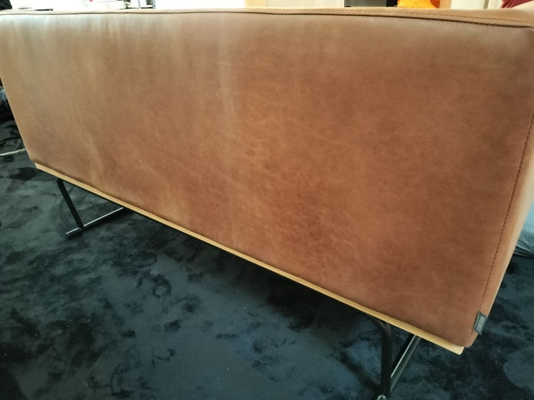 クラッシュゲート COMFORM ダントン 2人掛け ソファ レザーテックス