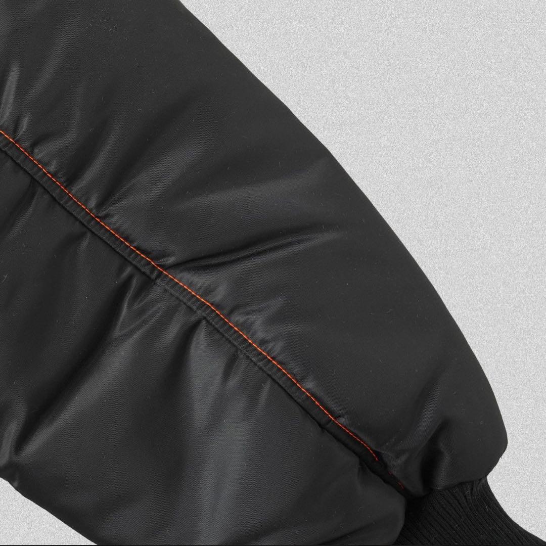 CODE47L FILE_2022_2 \"LOGO\"MA-1ブルゾン