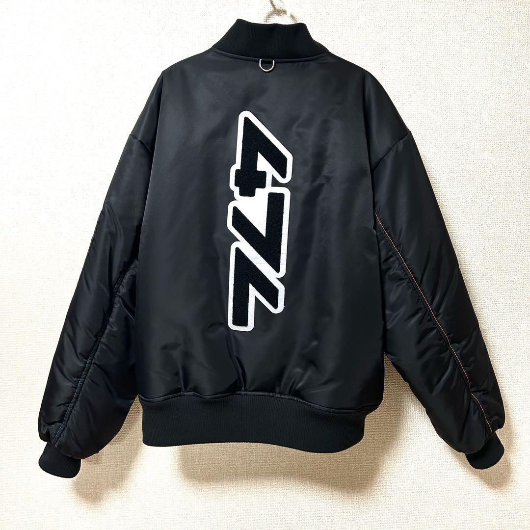 CODE47L FILE_2022_2 \"LOGO\"MA-1ブルゾン