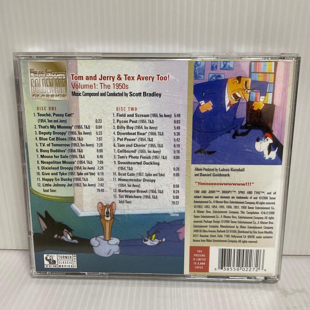 Tom and Jerry & Tex Avery Too! 〈CD2枚組〉