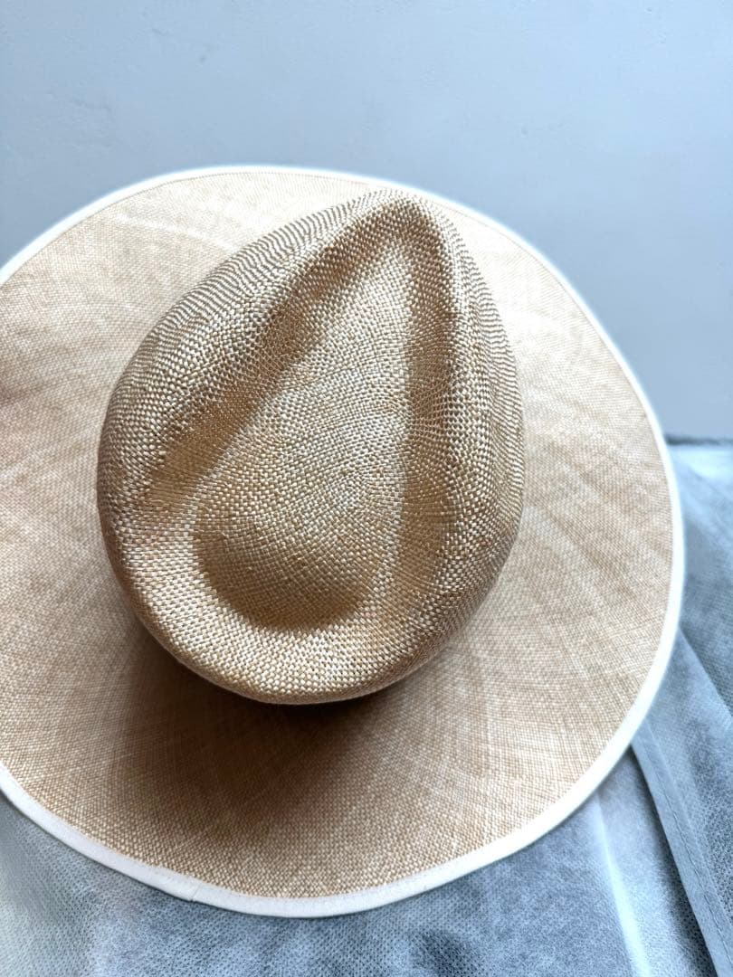 【未使用】MARGARET HOWELLマーガレットハウエル麦わらストローハット