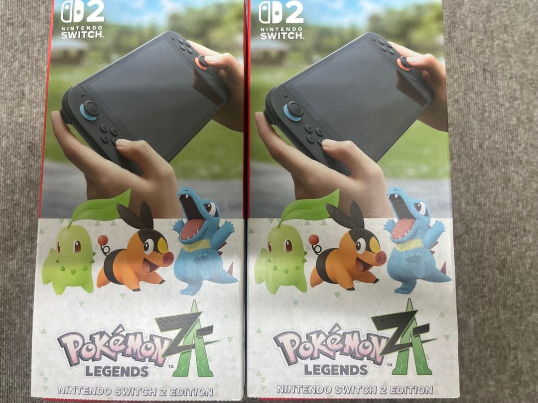 ◾️新品未開封◾️Nintendo Switch2 ポケモンレジェンズ同梱版2台