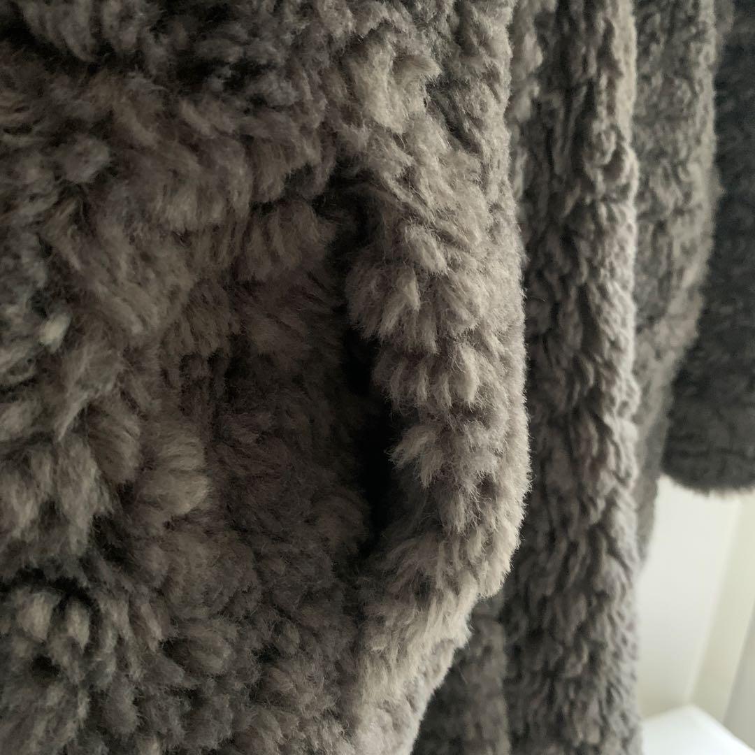 スリードッツthreedotsエコペルファーコート