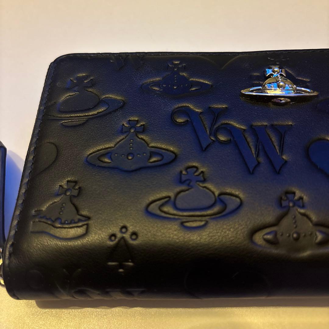 【超美品】Vivienne Westwood 長財布 マット 黒