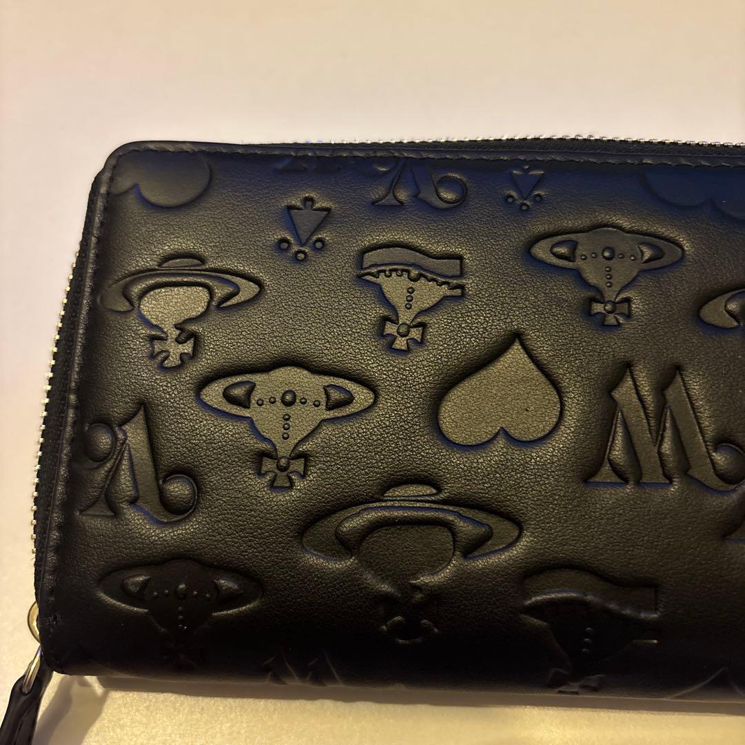 【超美品】Vivienne Westwood 長財布 マット 黒