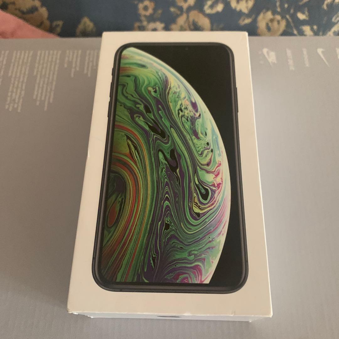 Apple iPhone XS スペースグレー 元箱付き