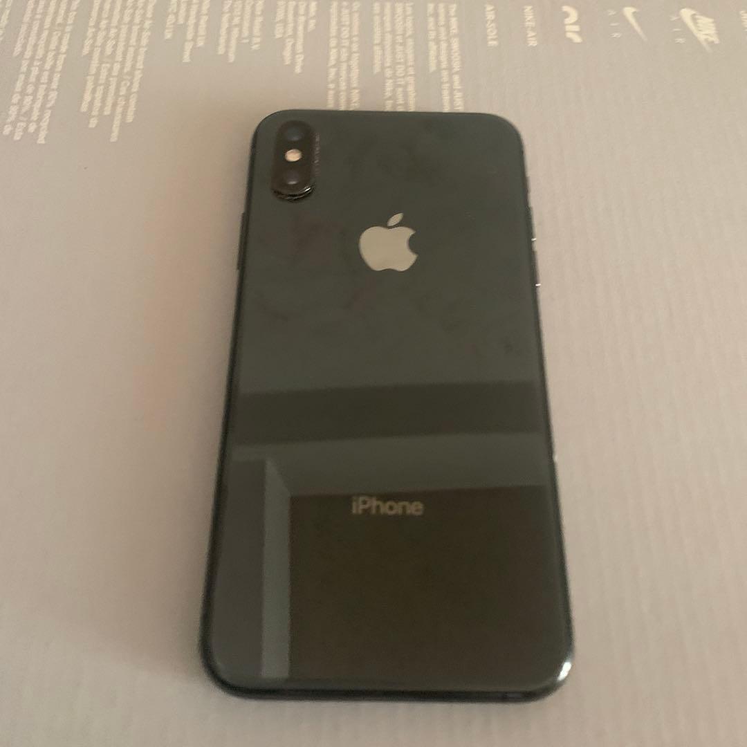 Apple iPhone XS スペースグレー 元箱付き