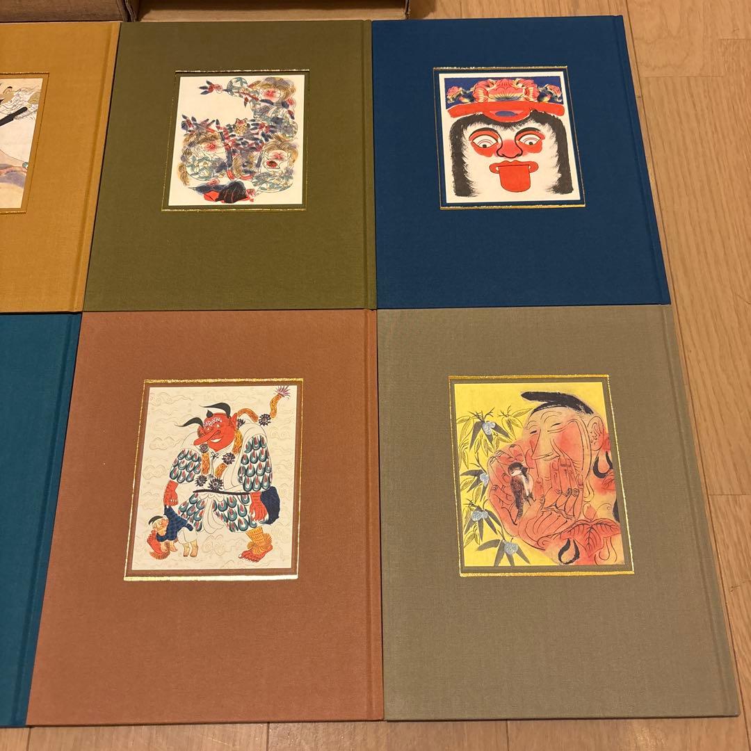 愛蔵版日本むかし話　フレーベル館　瀬川康男/松谷みよ子　全８巻セット　箱付