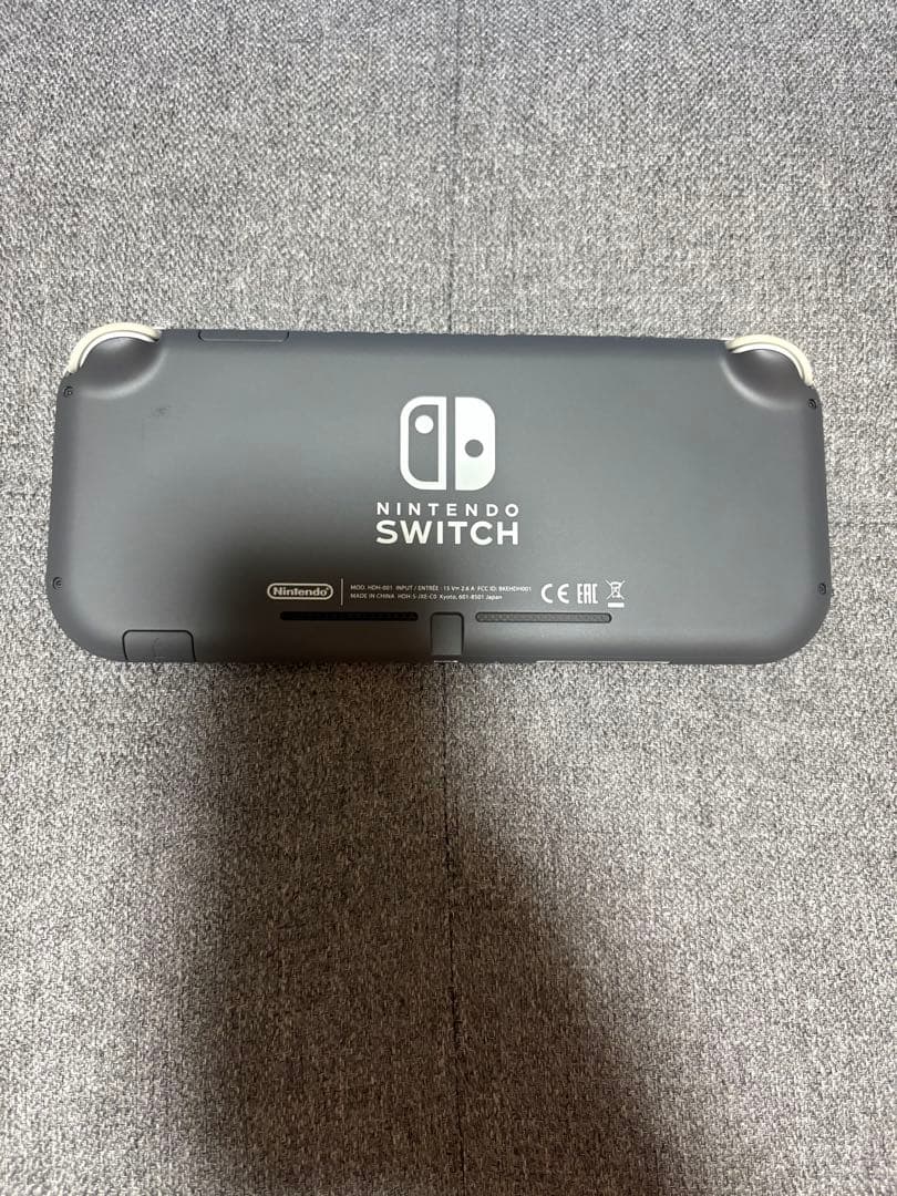Nintendo Switch Lite グレー 充電器・ソフト付き