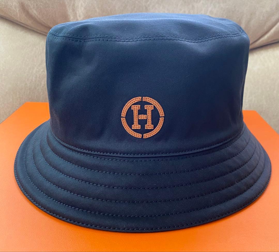 エルメスバケットハット新品未使用黒59