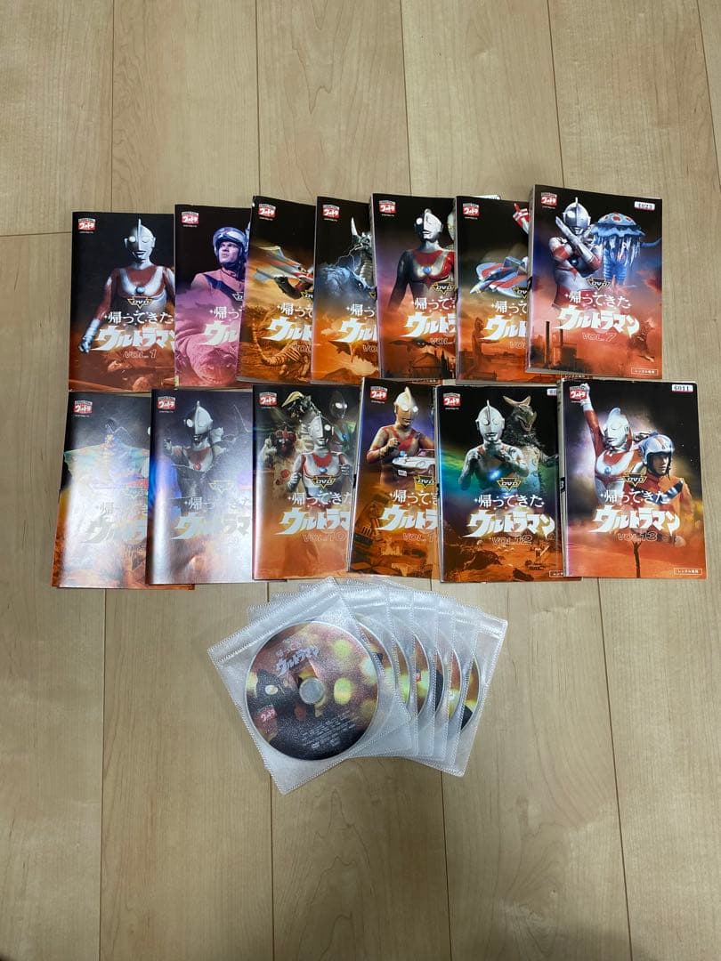 帰ってきたウルトラマン　DVD 全巻セット　レンタル落ち
