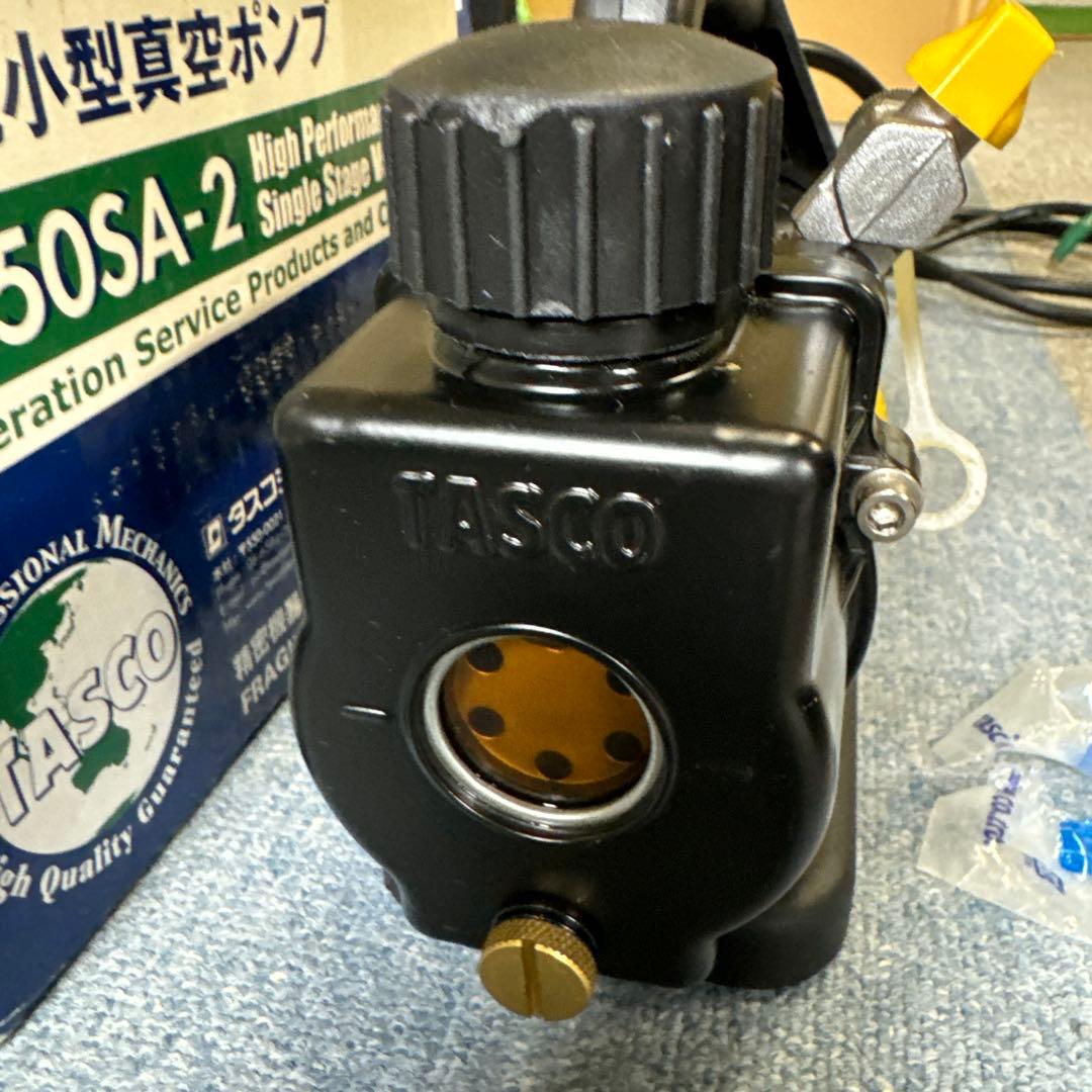 【レイ出品】TASCO シングルステージ高性能小型 真空ポンプ