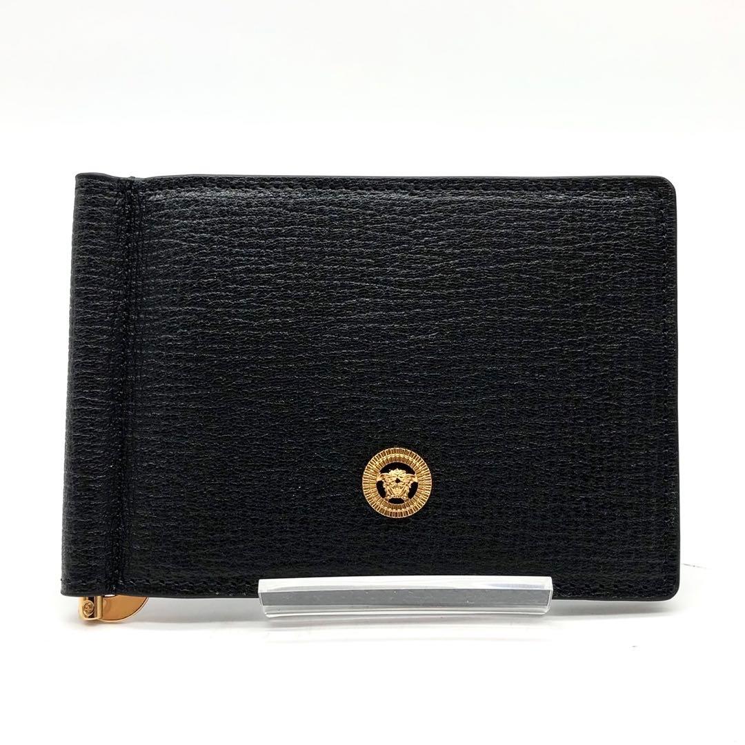 ✨現行・未使用・RFID搭載✨ヴェルサーチ マネークリップ ビギー メデューサ