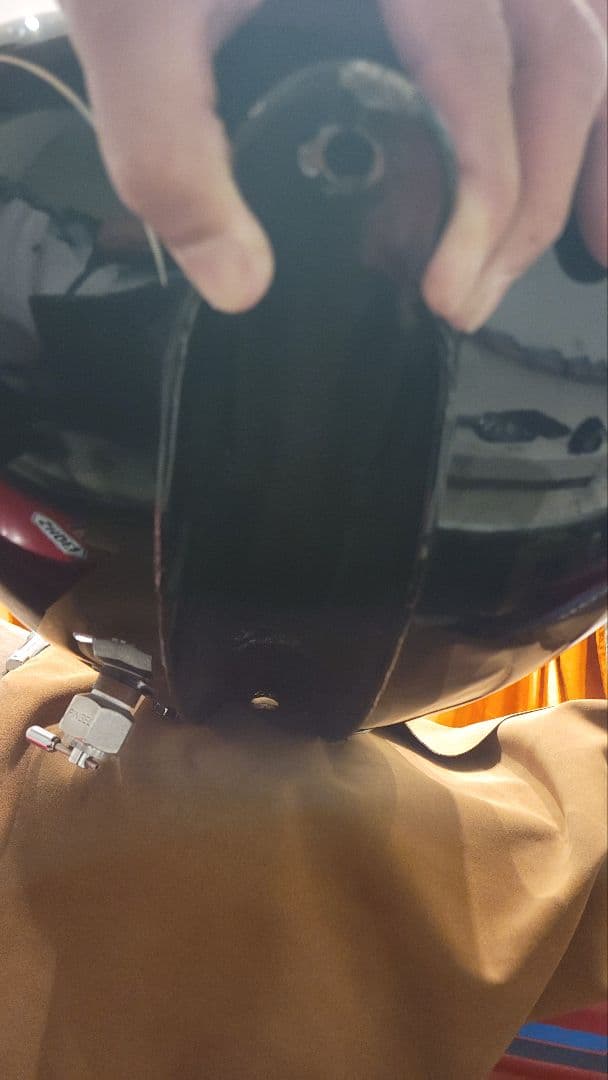 ハーレー ショベル ガソリンタンク リアフェンダータンク内錆無し