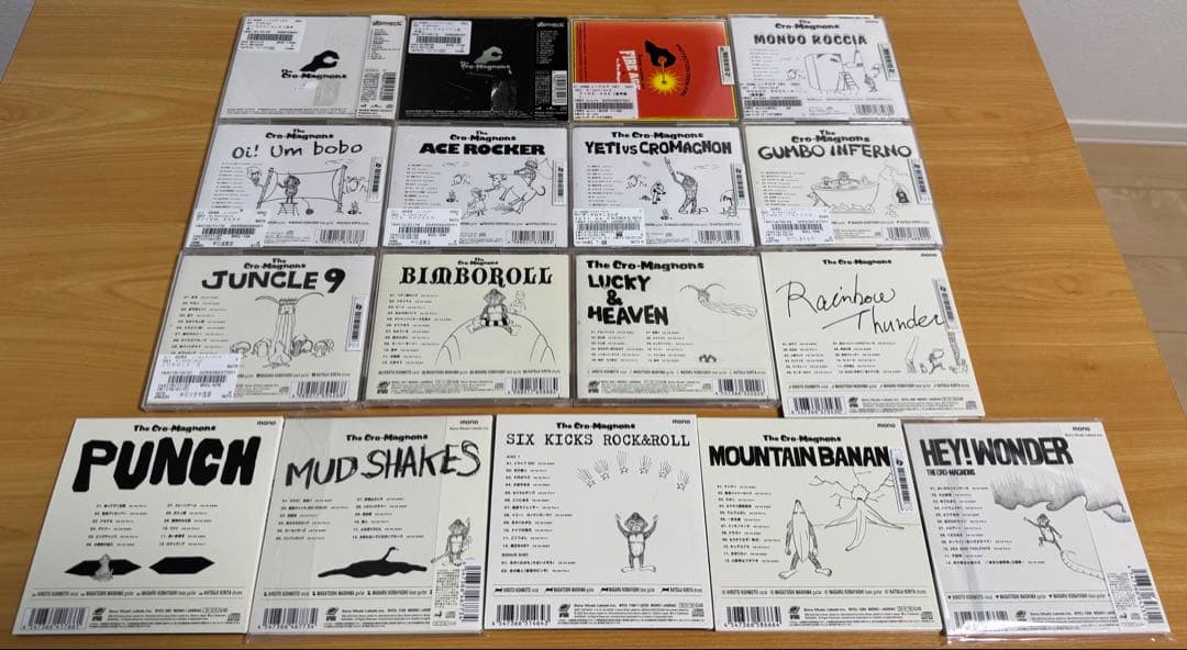 ザ・クロマニヨンズ オリジナルアルバム全セット