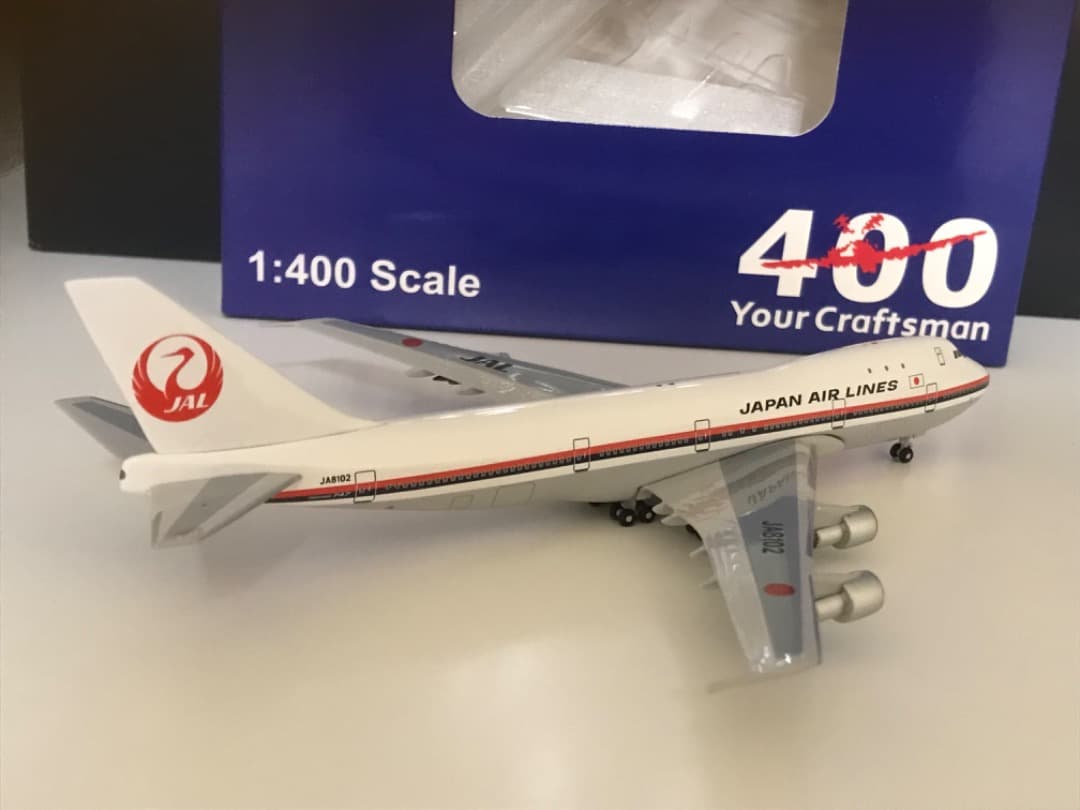 激レア　JAL　B747 Aeroclassics 1/400