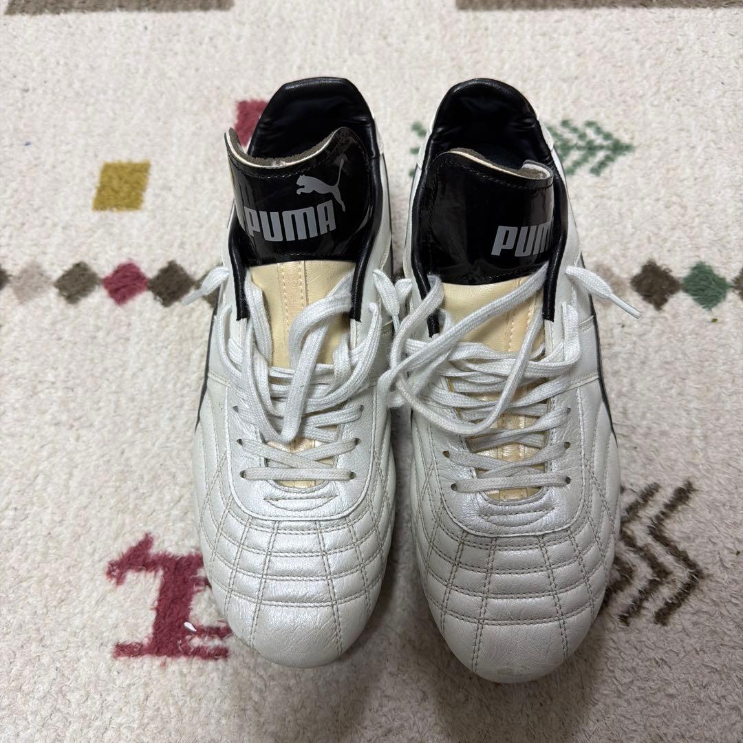 期間限定割引！PUMA パラメヒコサッカーシューズ ホワイト/ブラック FG