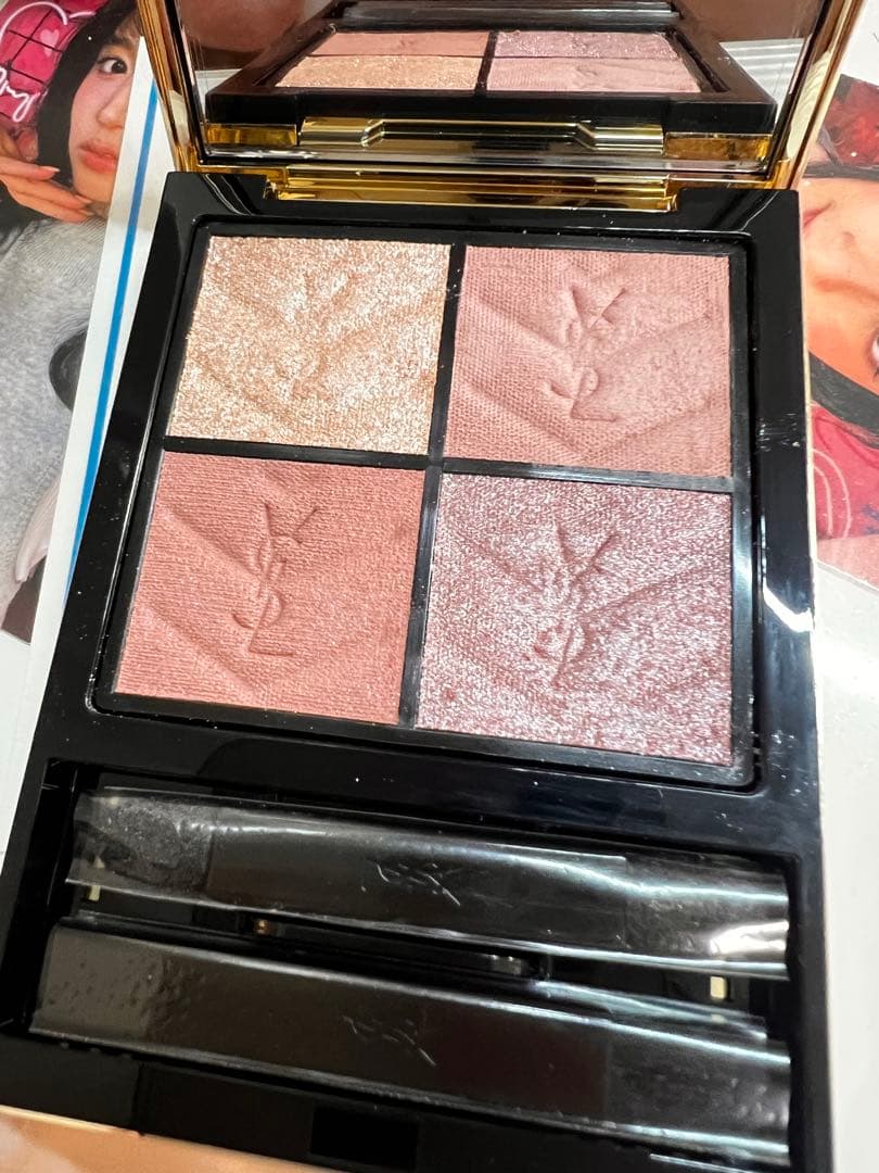 イヴサンローラン　YSL クチュールミニクラッチ　126 スパークリングラスト